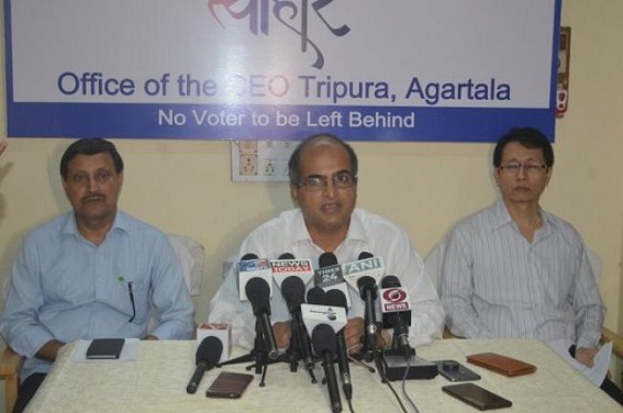 CEO Taranikanti assures tight security in East Tripura Poll